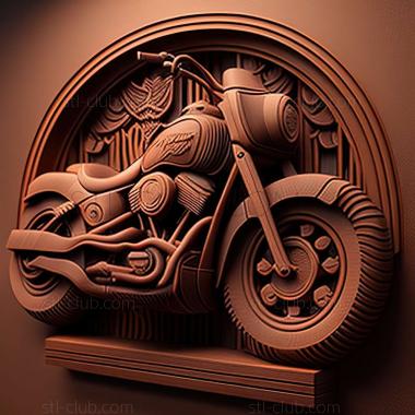 3D модель Harley Davidson Street Rod (STL)